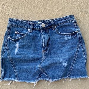 Denim Skirt